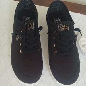 Skechers BOBS Black Memory Foam Sneakers